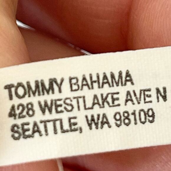 Tommy Bahama Reversible Quarter Zip Pullover Long Sleeves Men size XL Blue Gray - Picture 9 of 12